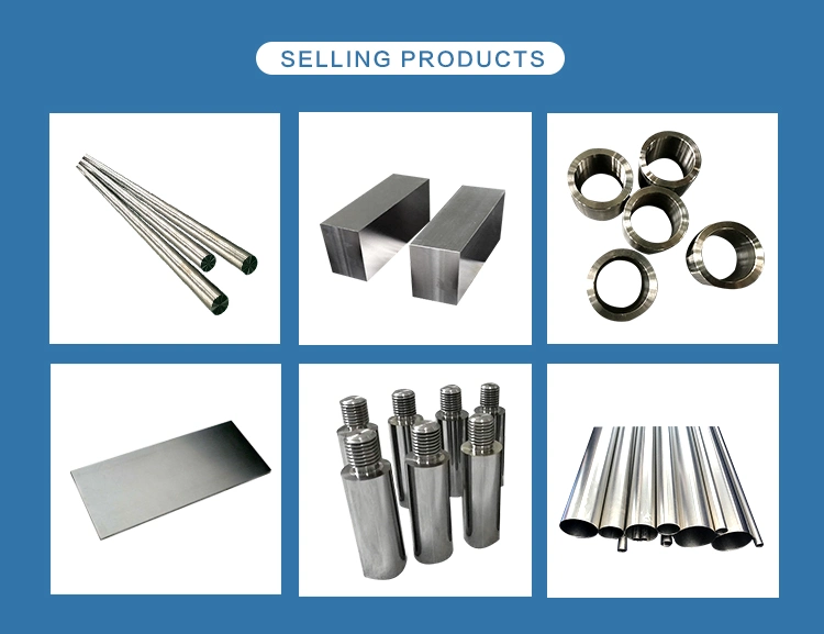 W/Cu 80/20 Tungsten Copper Alloy Cylinder Products